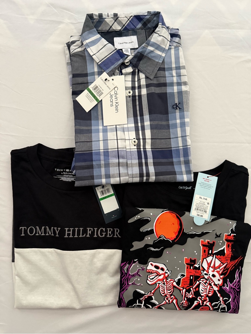 Lot of 3 Youth Boys Size 14/16 L/XL NWT shirts